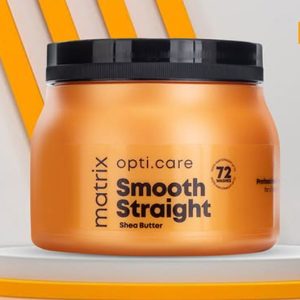 Matrix Opti Care Smooth Straight Hair Masque with Shea Butter 490g